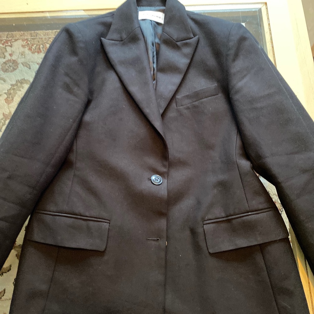 Frankie shop black hour glass blazer